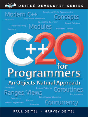 cover image of C++20 for Programmers
